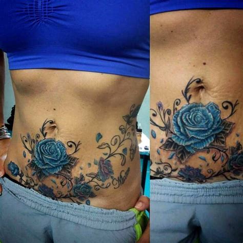 best tummy tuck cover up tattoos|15 Stunning Designs for Tummy Tuck Cover